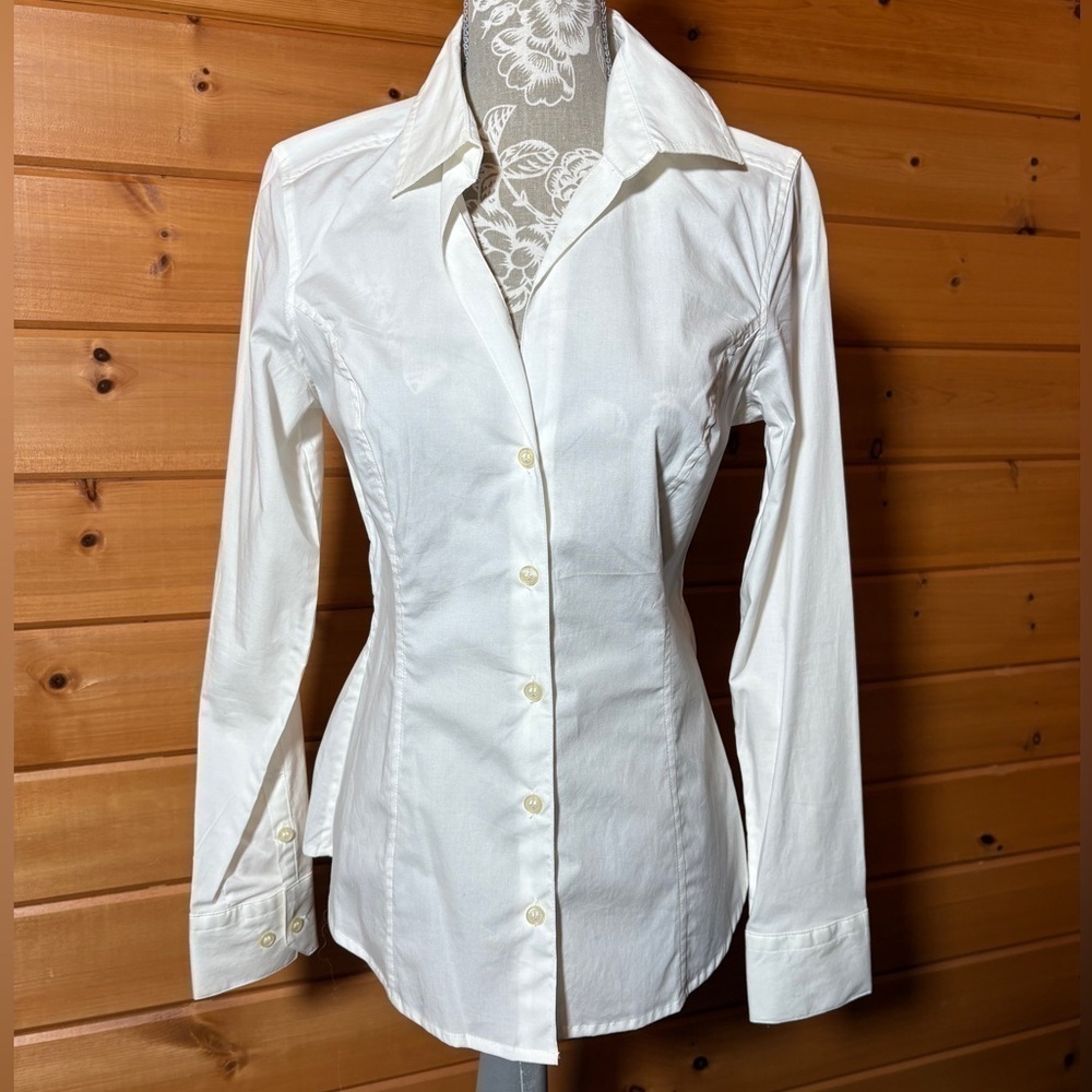 The Limited Women's White Dress Shirt S